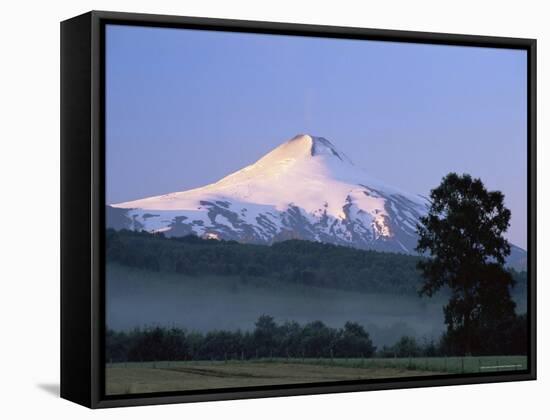 Villarrica Volcano, Villarrica National Park, Pucon, Chile, South America-Jochen Schlenker-Framed Stretched Canvas