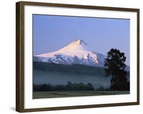 Villarrica Volcano, Villarrica National Park, Pucon, Chile, South America-Jochen Schlenker-Framed Photographic Print