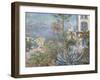 Villas, 1884-Claude Monet-Framed Giclee Print