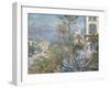 Villas, 1884-Claude Monet-Framed Giclee Print