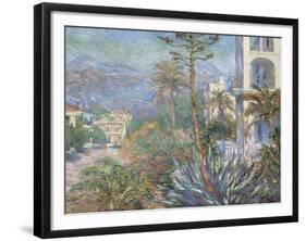 Villas, 1884-Claude Monet-Framed Giclee Print