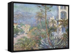 Villas, 1884-Claude Monet-Framed Stretched Canvas