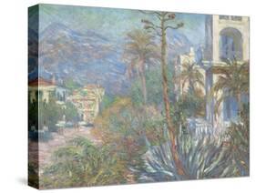 Villas at Bordighera, 1884-Claude Monet-Stretched Canvas