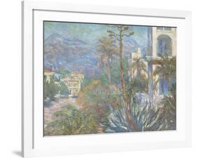 Villas at Bordighera, 1884-Claude Monet-Framed Giclee Print