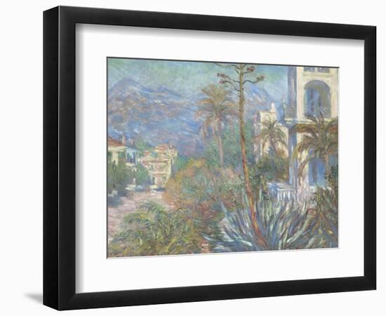 Villas at Bordighera, 1884-Claude Monet-Framed Giclee Print