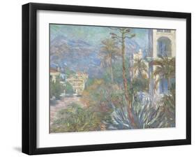 Villas at Bordighera, 1884-Claude Monet-Framed Giclee Print