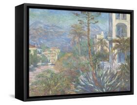 Villas at Bordighera, 1884-Claude Monet-Framed Stretched Canvas