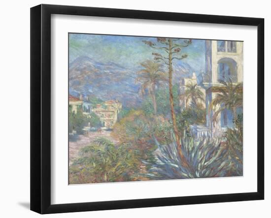 Villas at Bordighera, 1884-Claude Monet-Framed Giclee Print