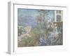 Villas at Bordighera, 1884-Claude Monet-Framed Giclee Print