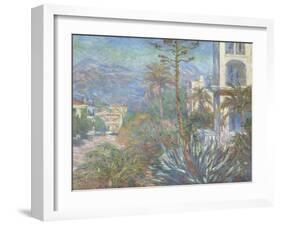 Villas at Bordighera, 1884-Claude Monet-Framed Giclee Print