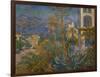 Villas at Bordighera, Italy Canvas, on loan from GAN.-Claude Monet-Framed Giclee Print