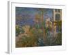 Villas at Bordighera, Italy Canvas, on loan from GAN.-Claude Monet-Framed Giclee Print