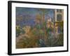 Villas at Bordighera, Italy Canvas, on loan from GAN.-Claude Monet-Framed Giclee Print