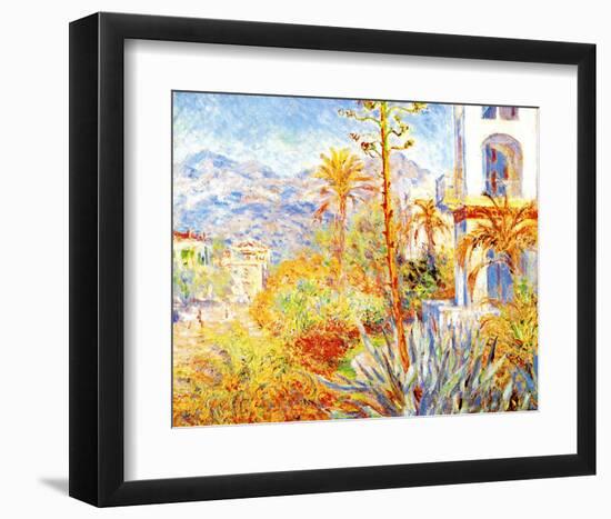 Villas at Bordighera-Claude Monet-Framed Giclee Print