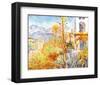 Villas at Bordighera-Claude Monet-Framed Giclee Print
