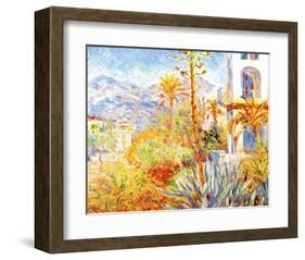 Villas at Bordighera-Claude Monet-Framed Giclee Print