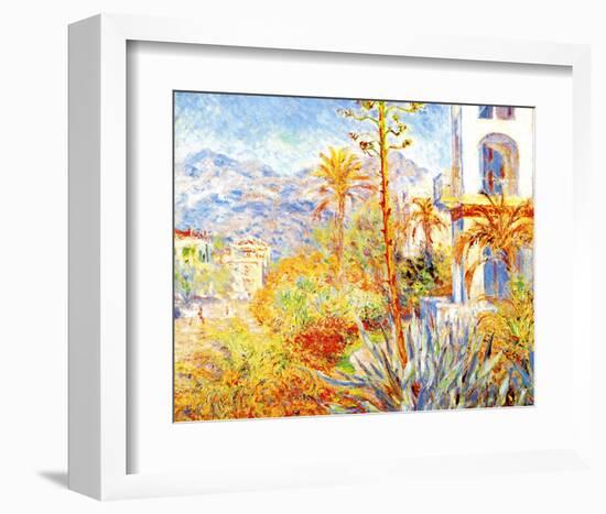 Villas at Bordighera-Claude Monet-Framed Giclee Print