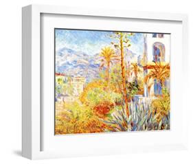 Villas at Bordighera-Claude Monet-Framed Giclee Print