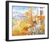 Villas at Bordighera-Claude Monet-Framed Giclee Print