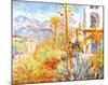 Villas at Bordighera-Claude Monet-Mounted Giclee Print