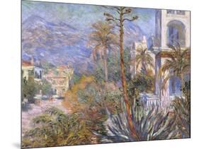 Villas at Bordighera-Claude Monet-Mounted Art Print