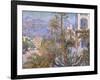 Villas at Bordighera-Claude Monet-Framed Art Print