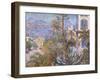 Villas at Bordighera-Claude Monet-Framed Art Print