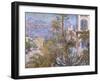 Villas at Bordighera-Claude Monet-Framed Art Print