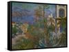 Villas in Bordighera, Italy-Claude Monet-Framed Stretched Canvas