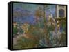 Villas in Bordighera, Italy-Claude Monet-Framed Stretched Canvas