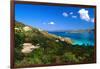 Villas with a View, St John, US Virgin Islands-George Oze-Framed Photographic Print