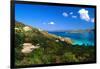 Villas with a View, St John, US Virgin Islands-George Oze-Framed Photographic Print