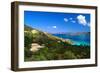 Villas with a View, St John, US Virgin Islands-George Oze-Framed Photographic Print