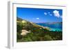 Villas with a View, St John, US Virgin Islands-George Oze-Framed Photographic Print