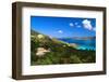 Villas with a View, St John, US Virgin Islands-George Oze-Framed Photographic Print