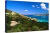 Villas with a View, St John, US Virgin Islands-George Oze-Stretched Canvas