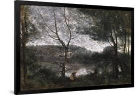 Ville d'Avray, 1870-Jean-Baptiste-Camille Corot-Framed Giclee Print