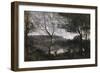 Ville d'Avray, 1870-Jean-Baptiste-Camille Corot-Framed Giclee Print