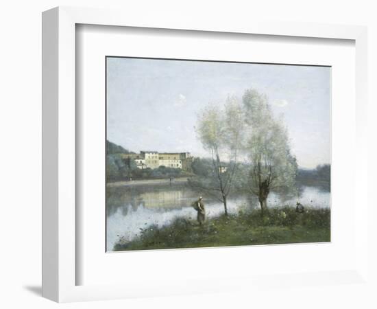 Ville D'Avray, c.1865-Jean-Baptiste-Camille Corot-Framed Giclee Print