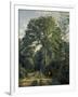 Ville D'Avray: Entrance to the Wood, C.1825-Jean-Baptiste-Camille Corot-Framed Premium Giclee Print