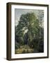 Ville D'Avray: Entrance to the Wood, C.1825-Jean-Baptiste-Camille Corot-Framed Giclee Print