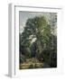Ville D'Avray: Entrance to the Wood, C.1825-Jean-Baptiste-Camille Corot-Framed Giclee Print
