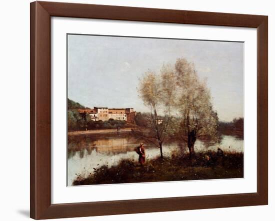 Ville d'Avray-Jean-Baptiste-Camille Corot-Framed Art Print