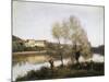 Ville D'Avray-Jean-Baptiste-Camille Corot-Mounted Art Print