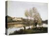 Ville D'Avray-Jean-Baptiste-Camille Corot-Stretched Canvas