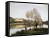 Ville D'Avray-Jean-Baptiste-Camille Corot-Framed Stretched Canvas