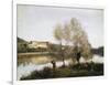 Ville D'Avray-Jean-Baptiste-Camille Corot-Framed Art Print