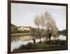 Ville D'Avray-Jean-Baptiste-Camille Corot-Framed Art Print