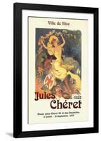 Ville de Nice-Jules Chéret-Framed Art Print