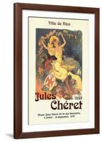 Ville de Nice-Jules Chéret-Framed Art Print